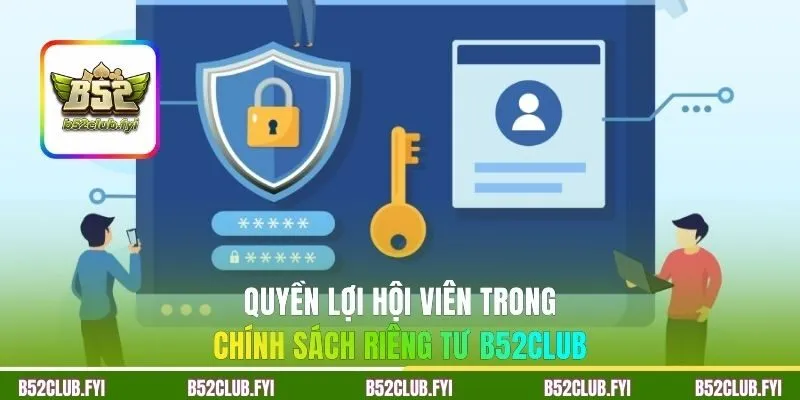 Quyền lợi hội viên trong chính sách riêng tư B52CLUB